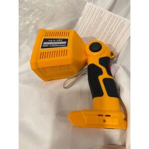 Cordless LED Work Light 14.4V-18V 1250LM Spotlight Floodlight w USB Port Yellow